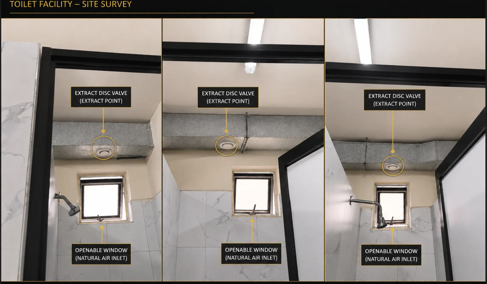 Site Survey Notes: When an Extract Fan Only Ventilates the Window